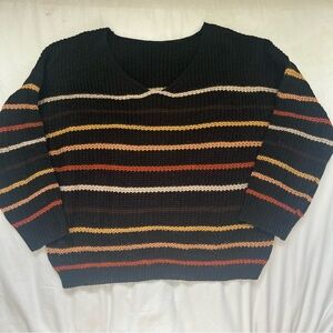 Black cozy sweater perfect for these cold months!